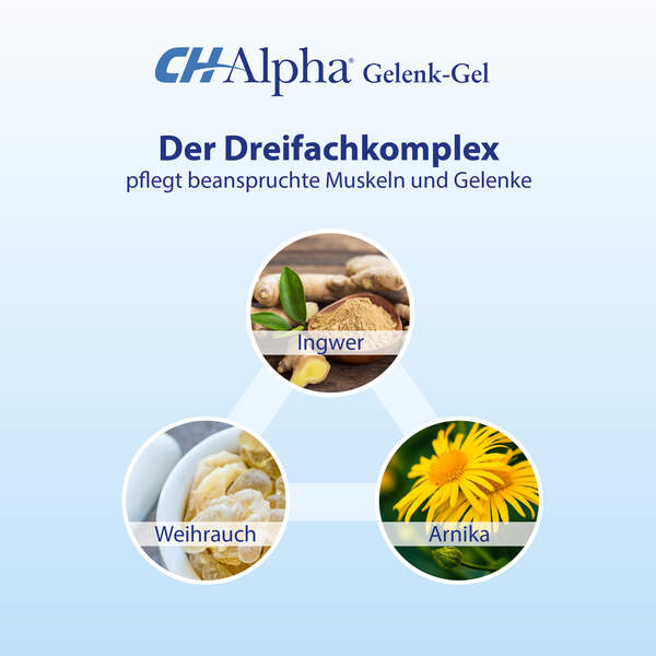 Dreifachkomplex aus Ingwer Weihrauch Arnika
